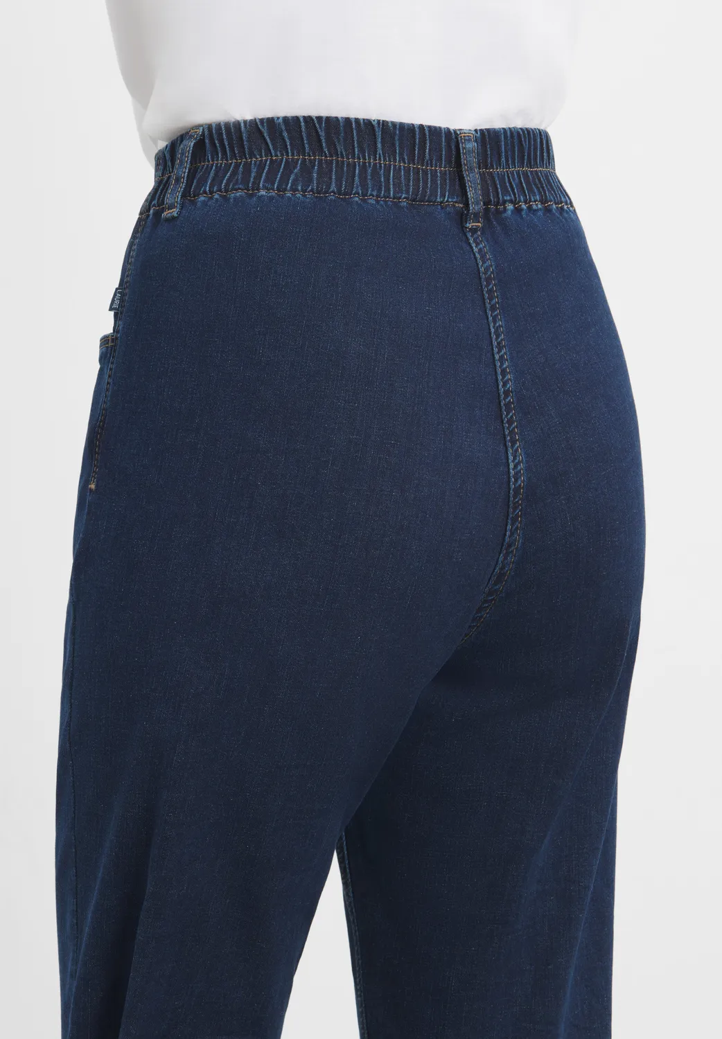 Laurie Violet Relaxed ML jeans dark blue denim 80 cm