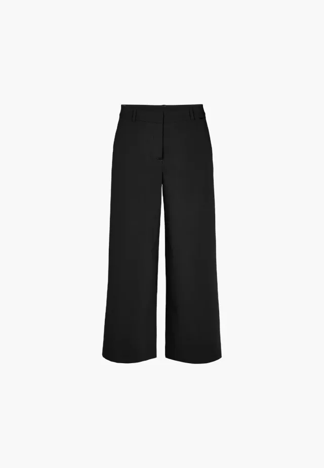 Laurie Lia Loose CL damesbroek Black cropped