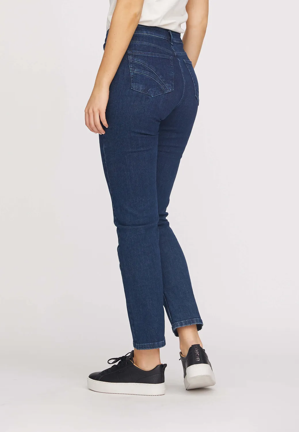 Laurie Charlotte Regular jeans Dark Blue Denim ecolabel