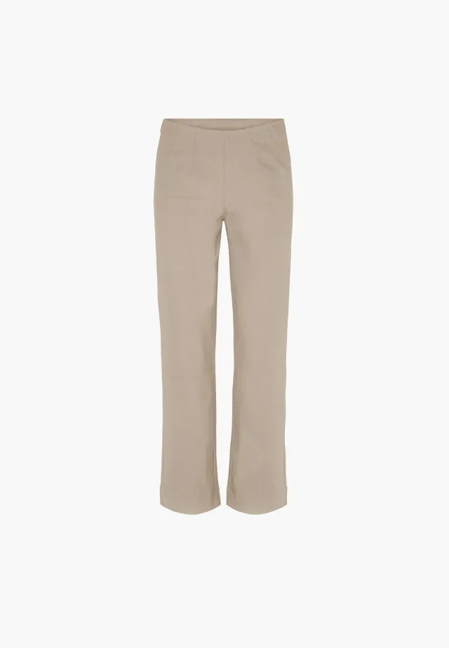 Laurie Bella Straight ML broek clay rechte pijp