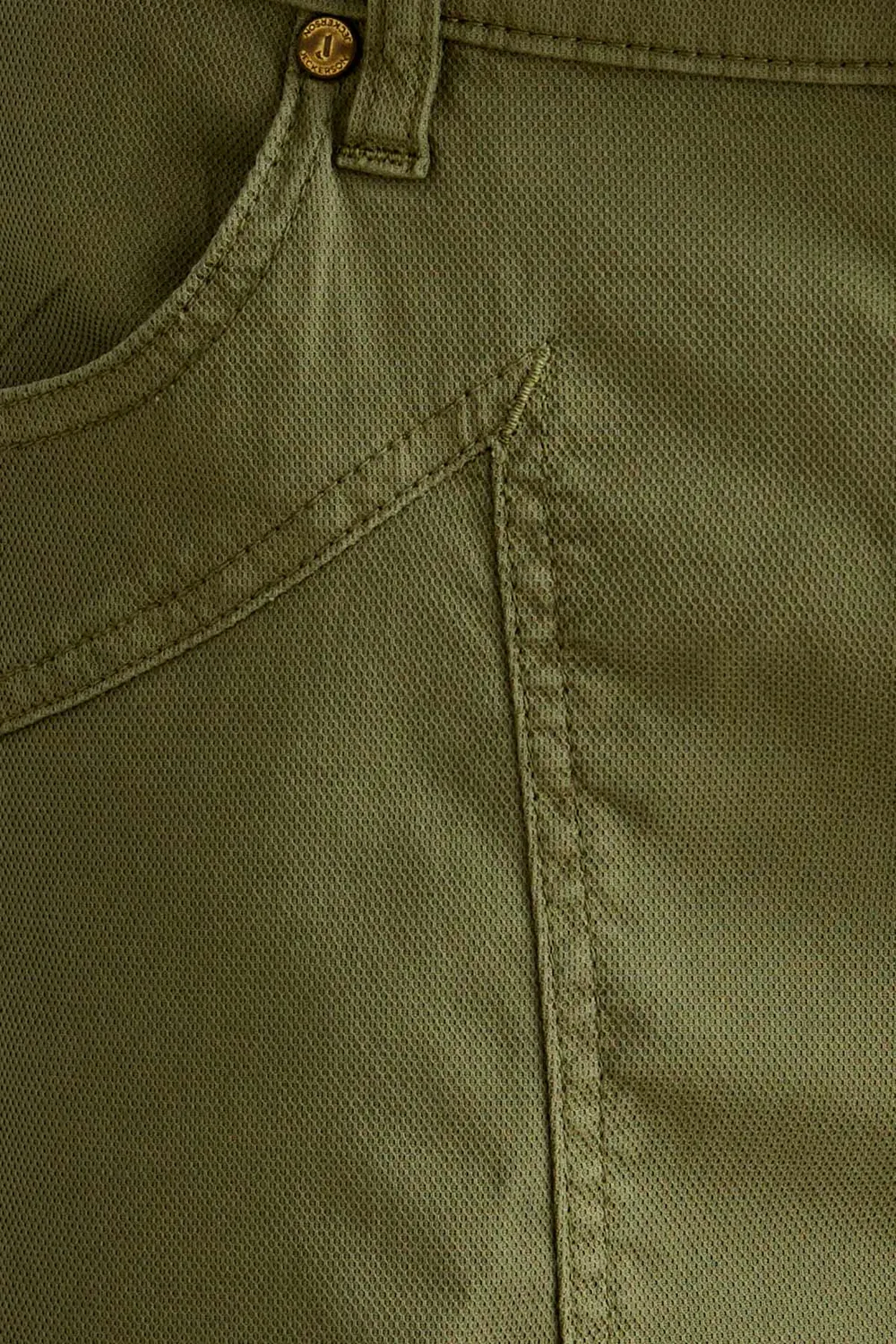 Jeckerson Jayden slim fit bermuda donker saliegroen