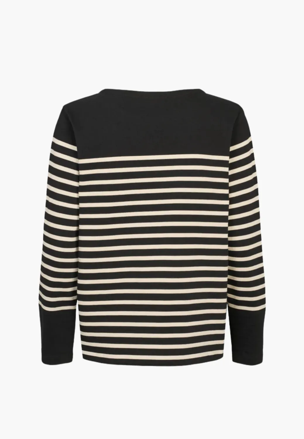Laurie Gabrielle Breton Shirt LS strepentrui zwart gestreept