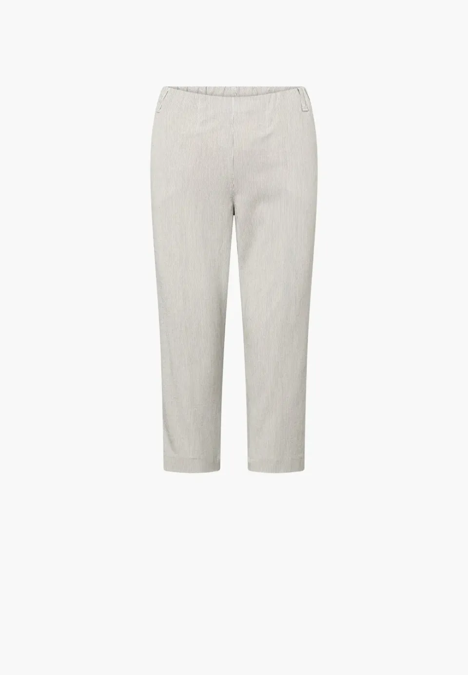 Laurie Taylor Regular Capri ML broek wit krijtstreep