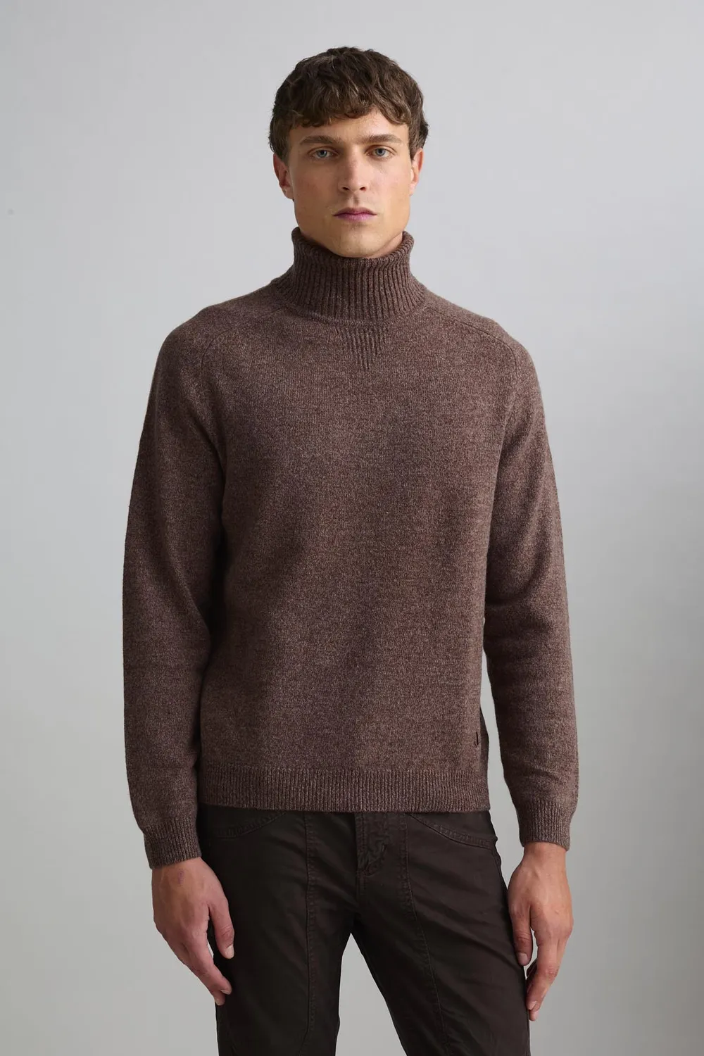 Jeckerson Dolcevita coltrui bruin melange wol