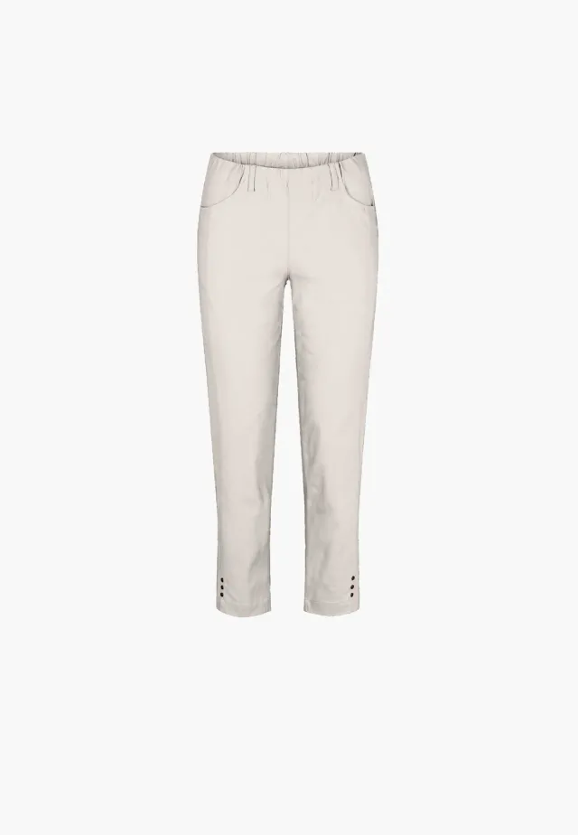 Laurie Rose Regular CL broek grey sand cropped