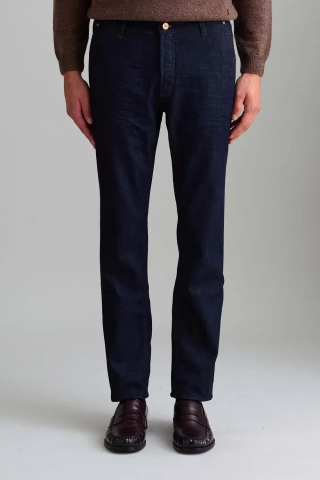 Jeckerson Julius slim fit jeans donkerblauw stretch