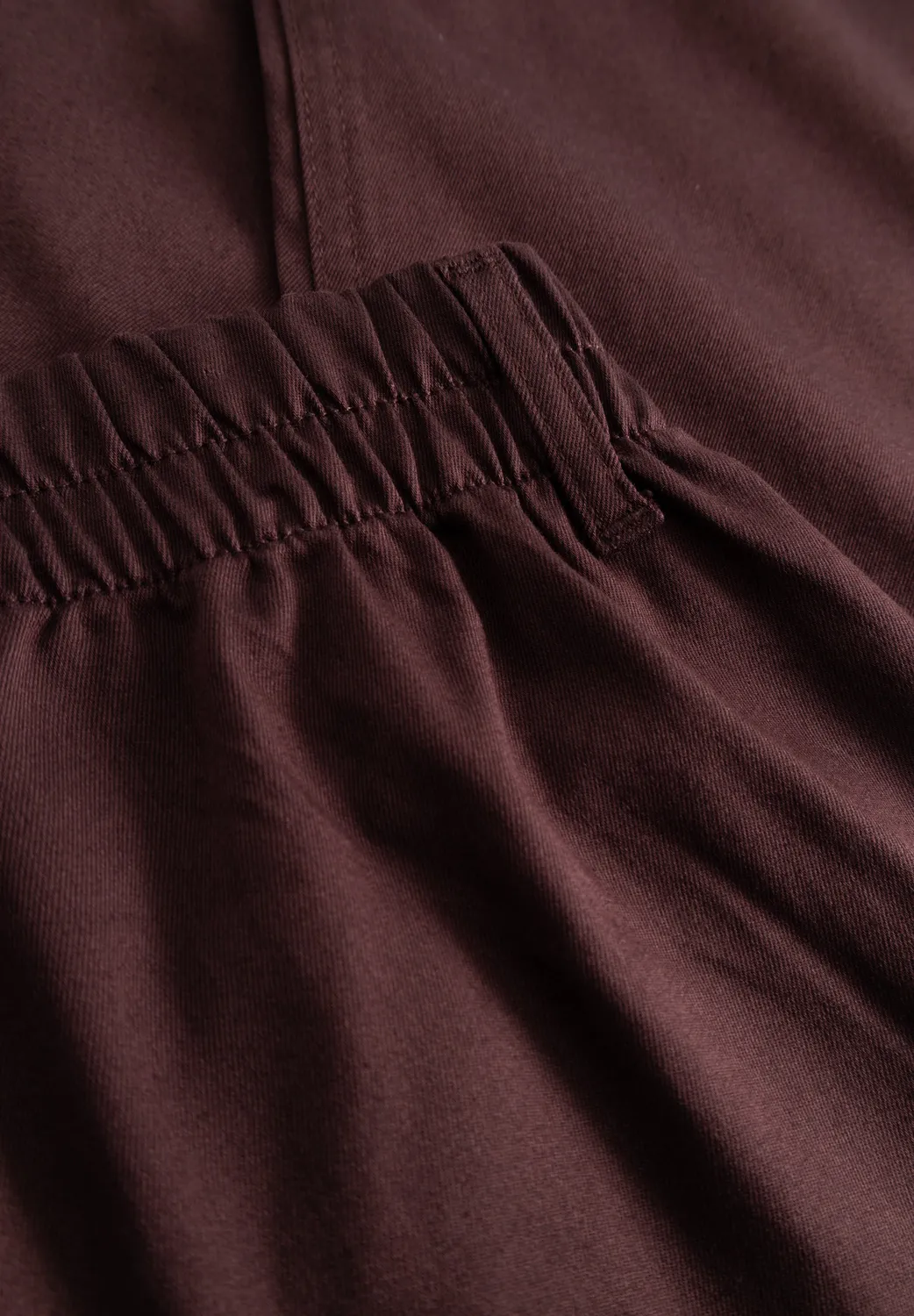 Laurie Ellie Relaxed SL damesbroek Dark Plum 69 cm