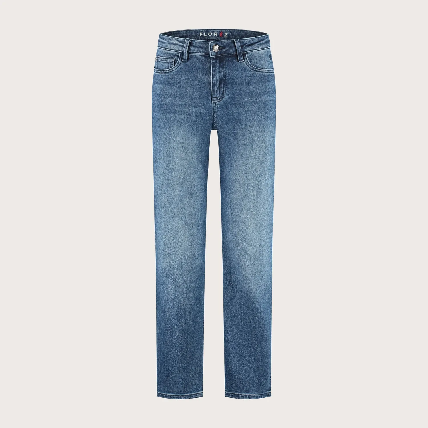 Florez Bond Straight jeans Sea Blue rechte pijp