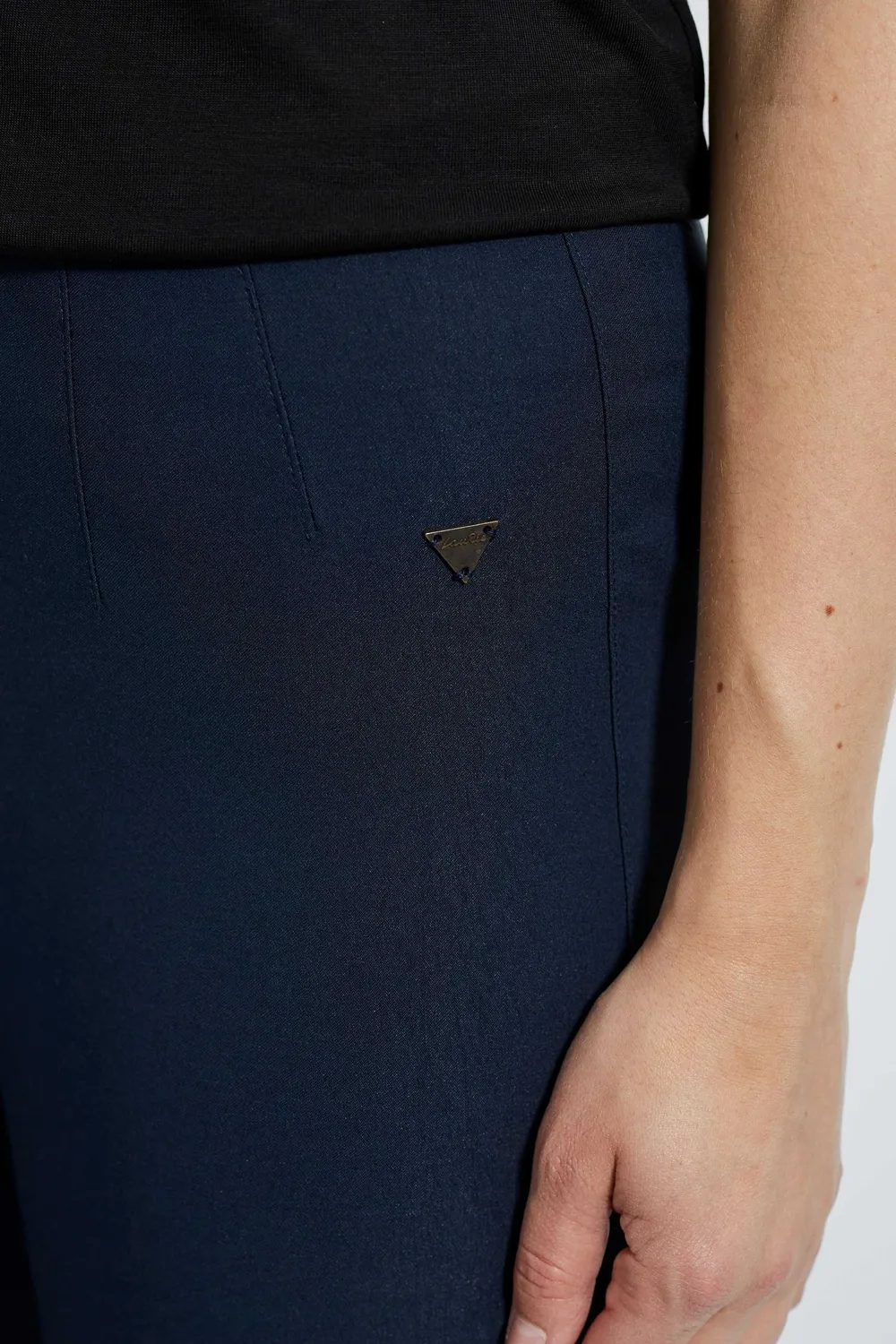 Laurie Vicky Slim ML broek Navy stretch