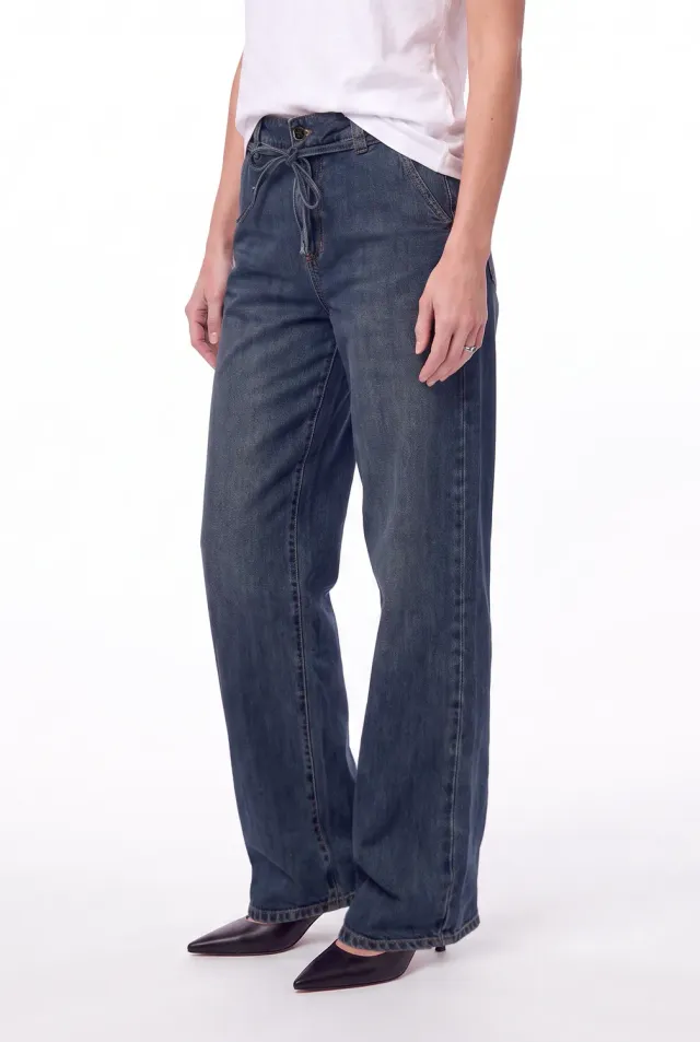 Florez Pixie Straight jeans Vintage Blue straight