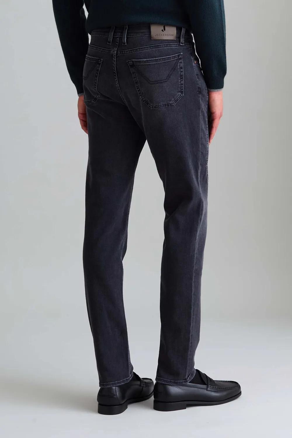 Jeckerson John Slim Fit Jeans Zwart