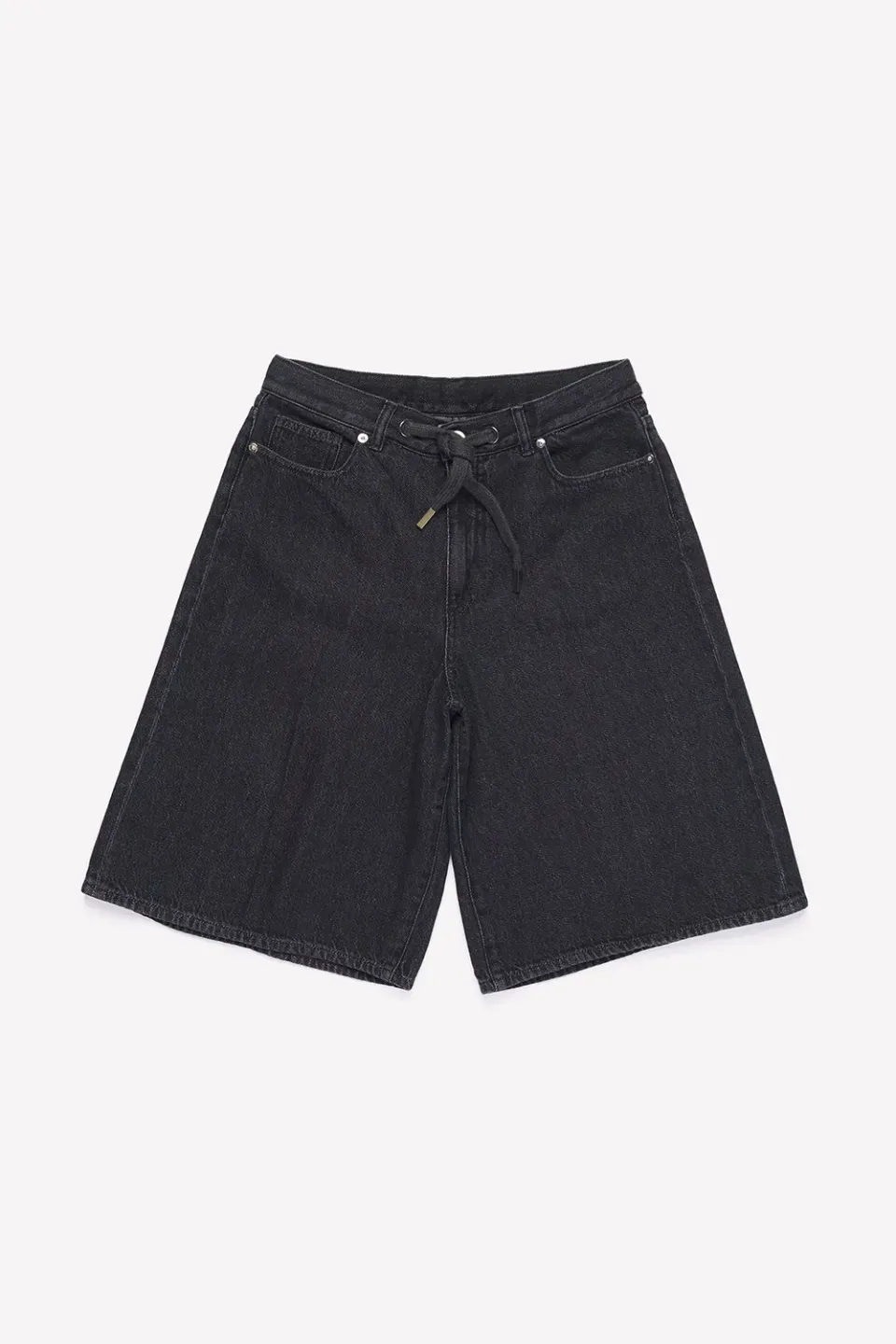 Nine In The Morning Itala bermuda denim grijs dames