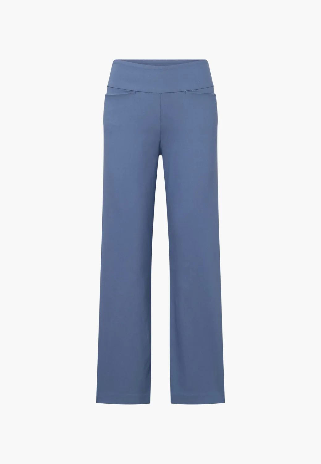 Laurie Thea Straight SL damesbroek blue korte lengte