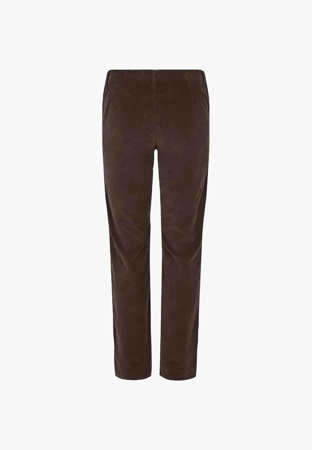 Laurie Kelly Regular ML fluwelen broek bruin stretch