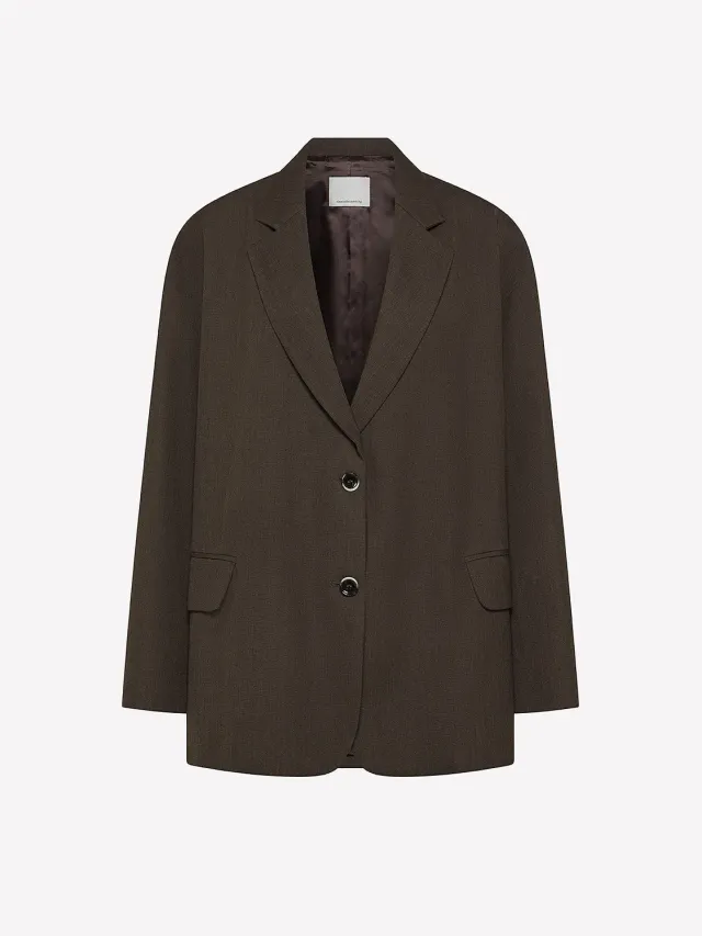 Nine In The Morning Tecla TCL12 blazer legno wol oversized