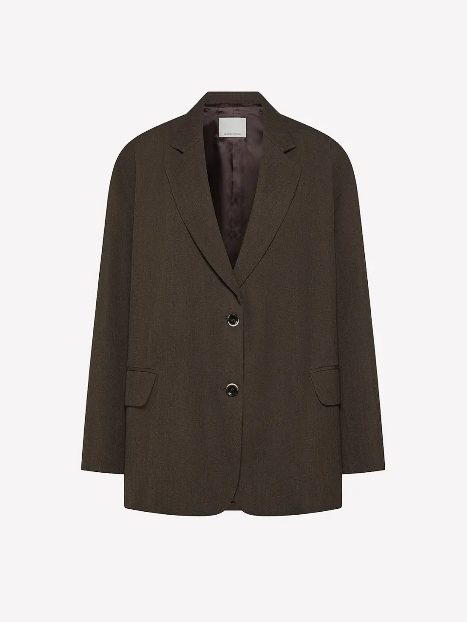 Nine In The Morning Tecla TCL12 blazer legno wol oversized