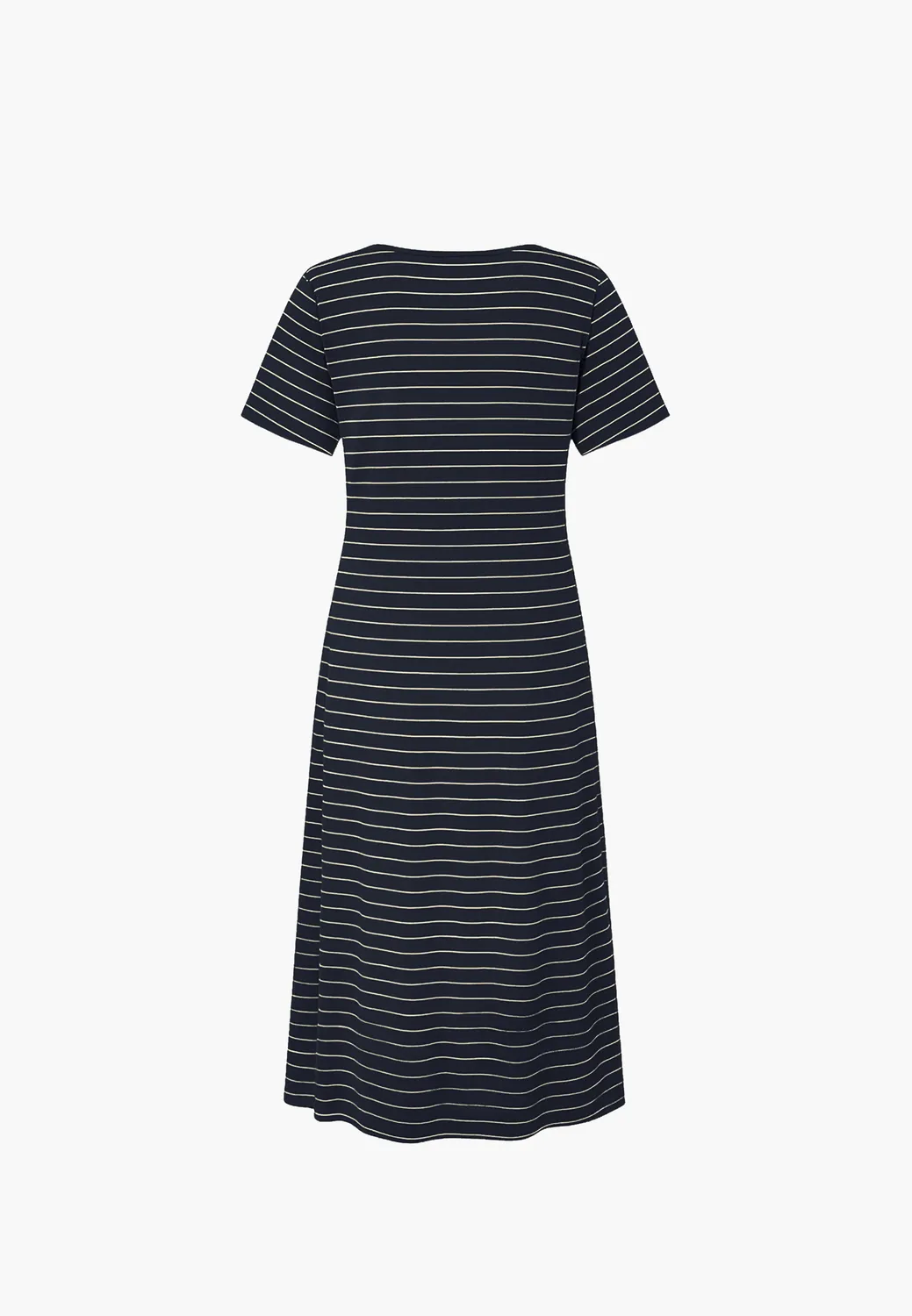 Laurie Ingrid Dress SS jurk Navy Stripe viscose