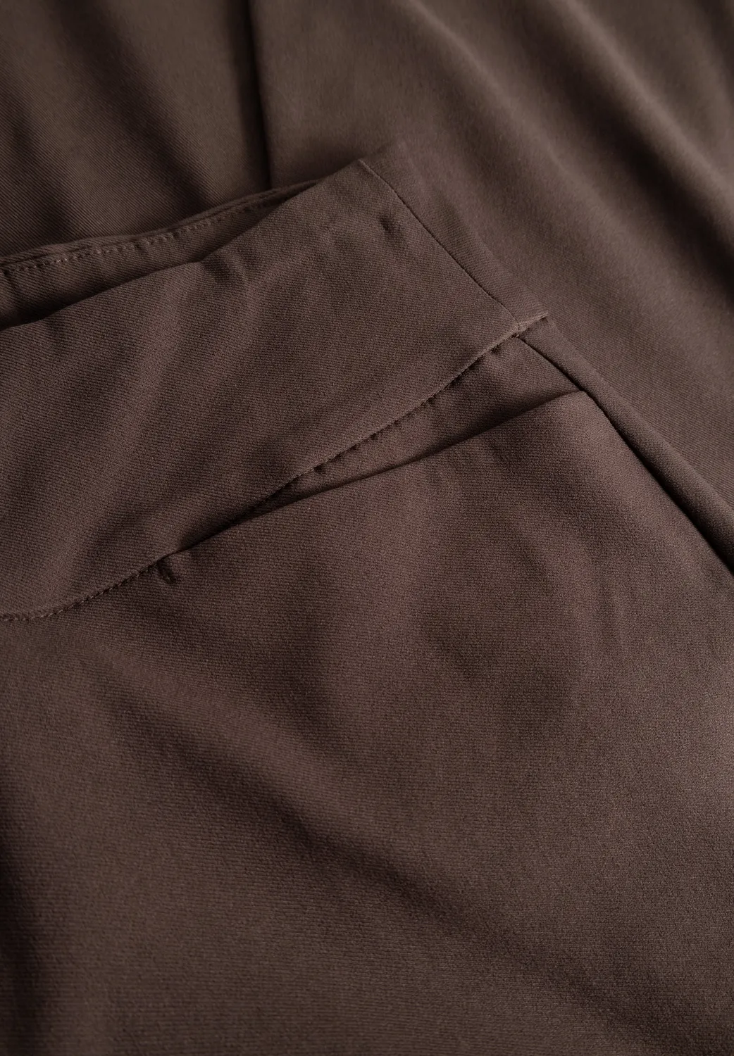 Laurie Thea Straight SL pantalon brown korte maat