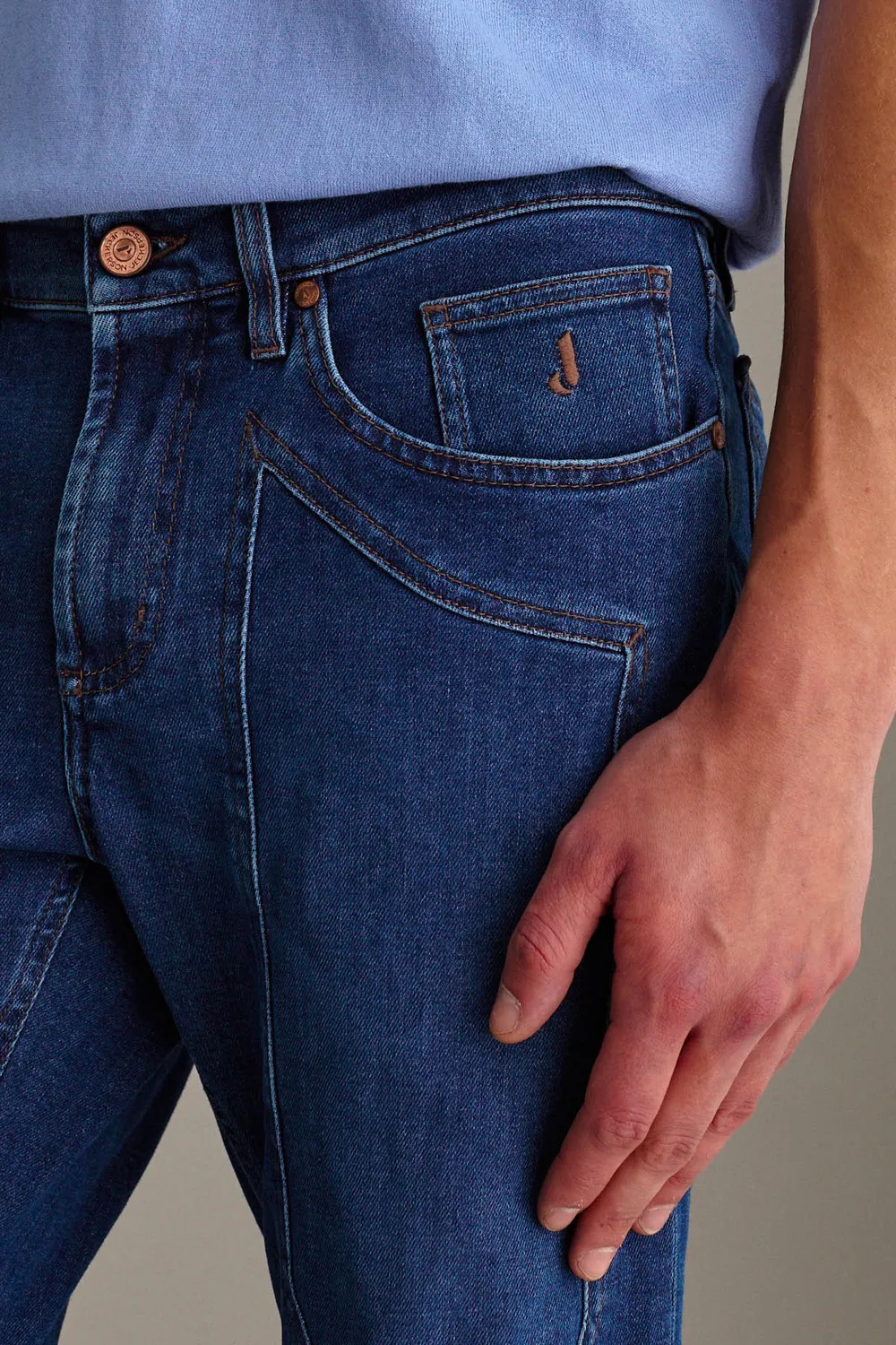 Jeckerson John Toppa jeans blauw slim fit heren
