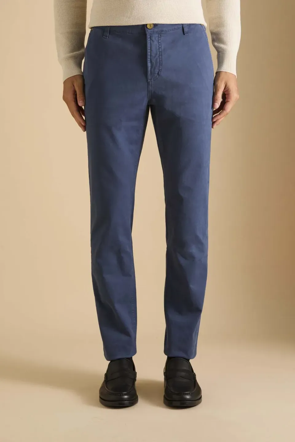Jeckerson Julius chino slim fit donkerblauw stretch