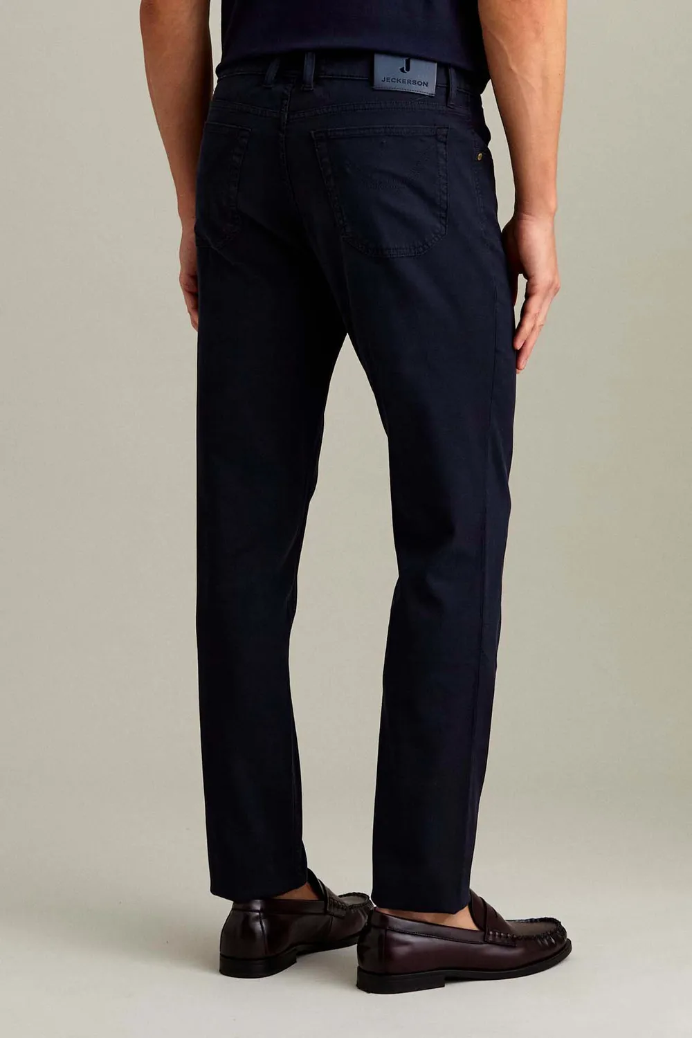 Jeckerson Jordan broek slim fit donkerblauw heren