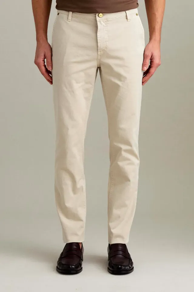 Jeckerson Julius slim fit chino beige licht