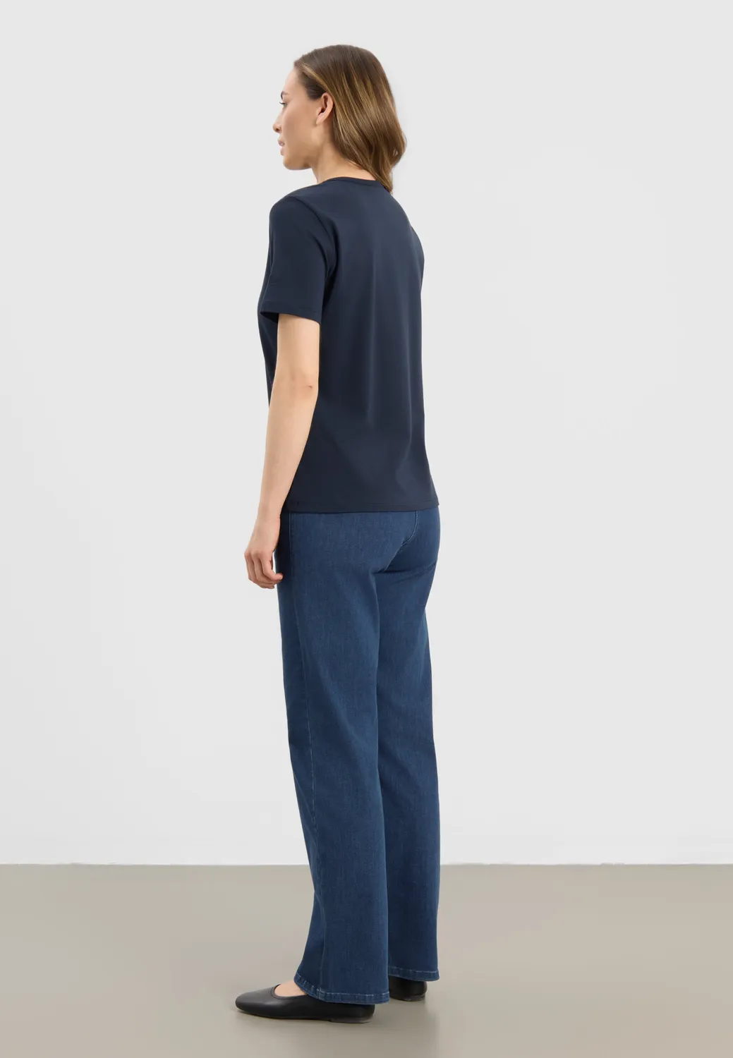 Laurie Amanda 101258 T-shirt navy stretch