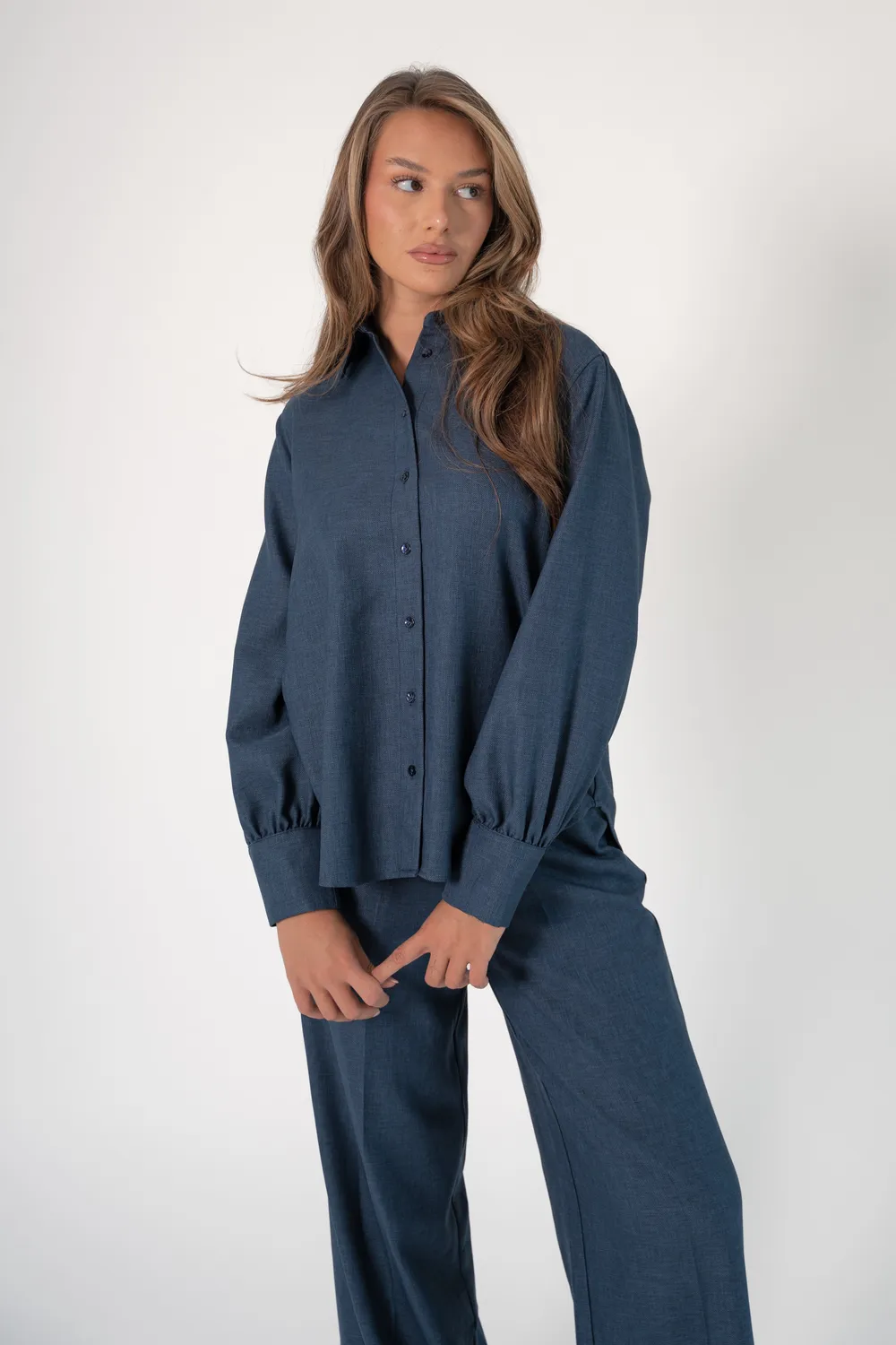 Corel Maxime Caravella blouse Taupe boxy