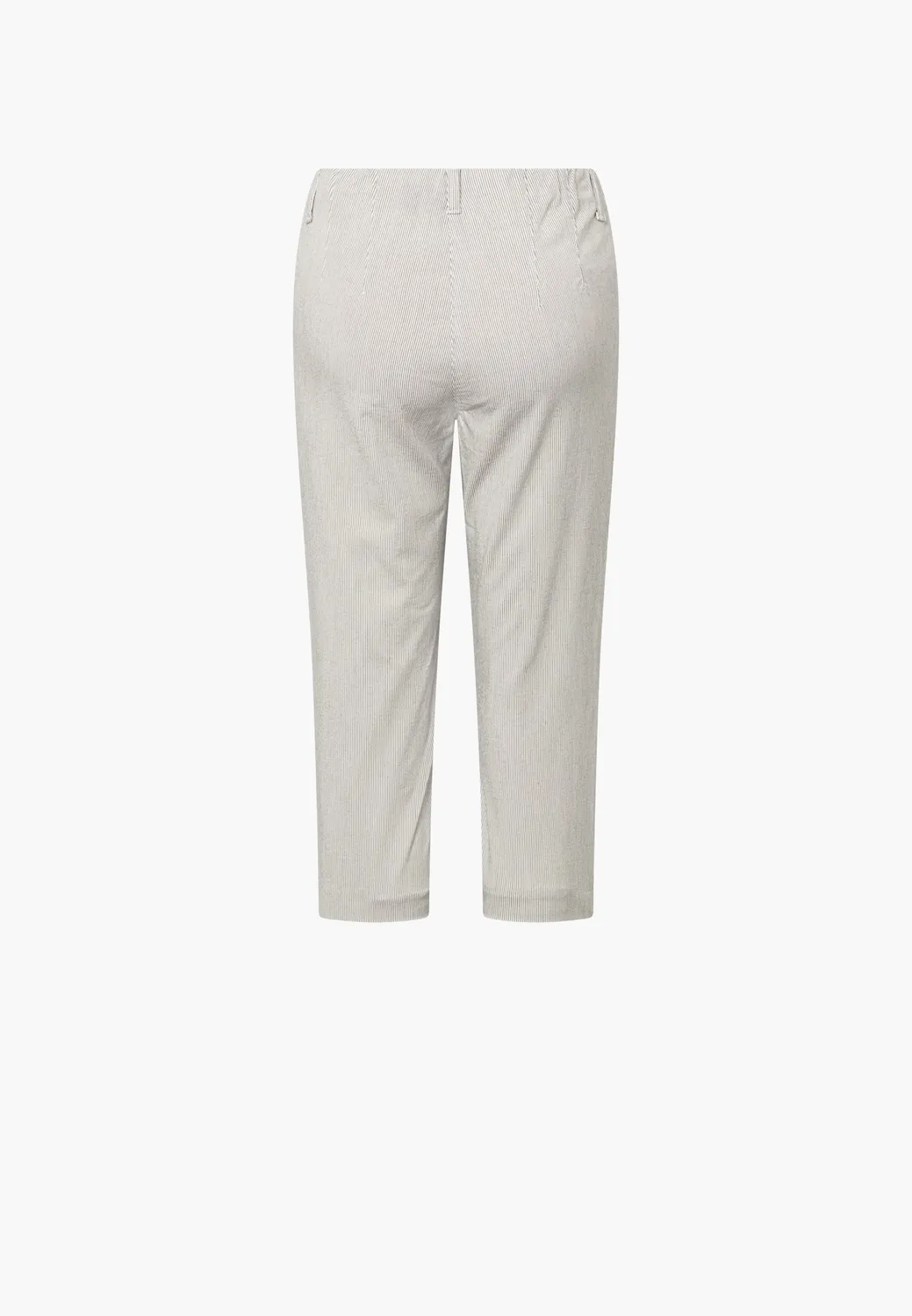 Laurie Taylor Regular Capri ML broek wit krijtstreep