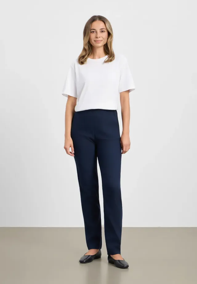 Laurie Taylor Regular ML broek Navy stretch