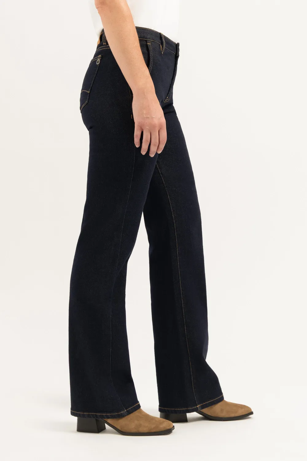 Florez Rowie Straight jeans Rinse Denim rechte pijp