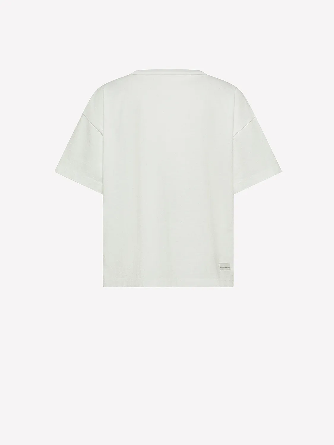 Nine In The Morning Elio T-shirt Jongens Wit Katoen