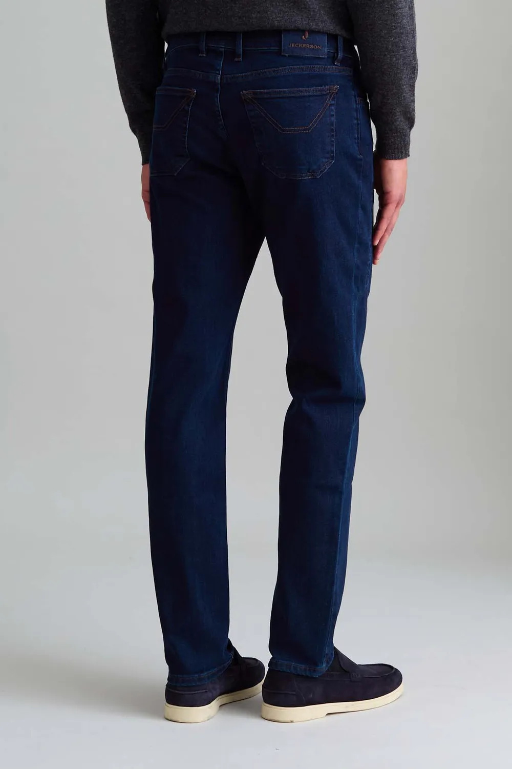 Jeckerson John Toppa jeans middenblauw slim fit