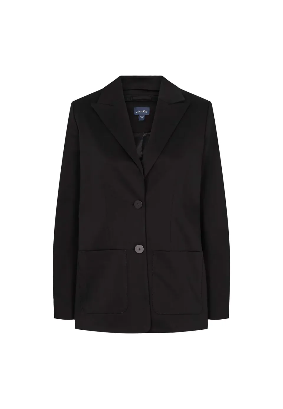 Laurie Britt blazer 76 cm zwart katoenmix