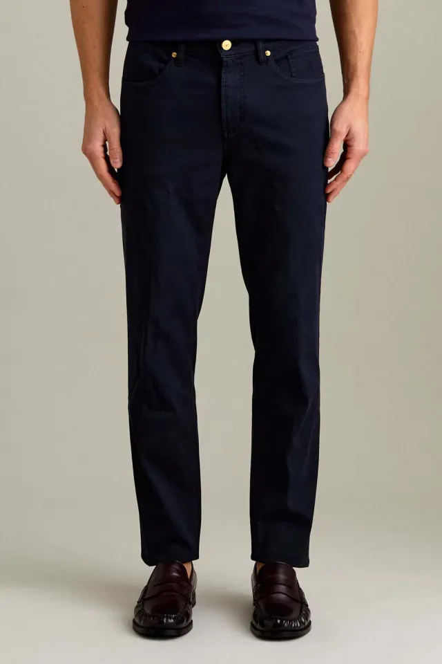 Jeckerson Jordan broek slim fit donkerblauw heren