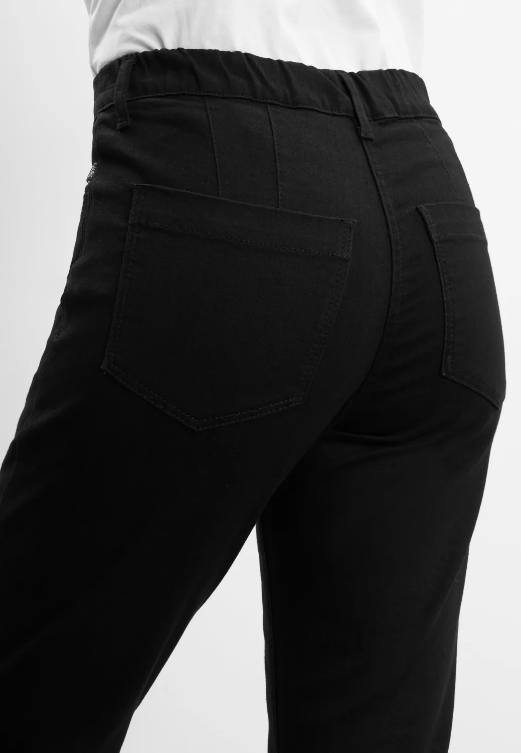 Laurie Piper Pure Regular CL broek Black Denim stretch