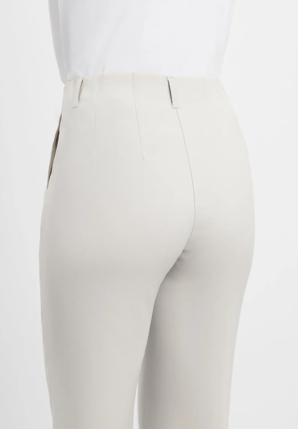 Laurie Taylor Regular ML broek Grey Sand stretch