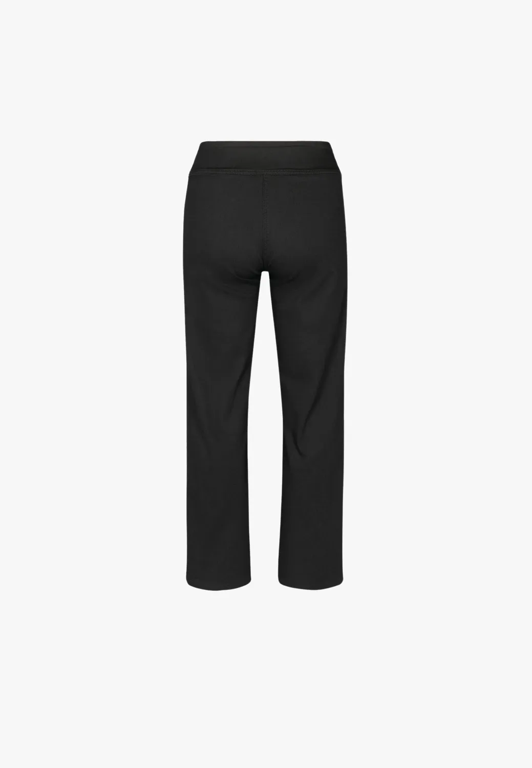 Laurie Thea Straight SL broek Black korte pijp
