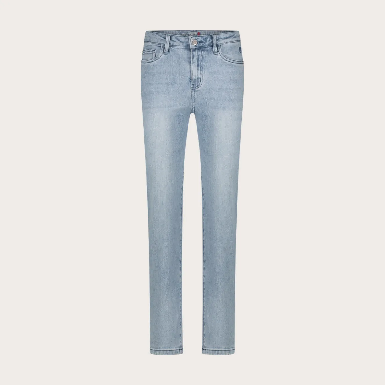 Florez Bond Straight jeans cloudy blue rechte pijp