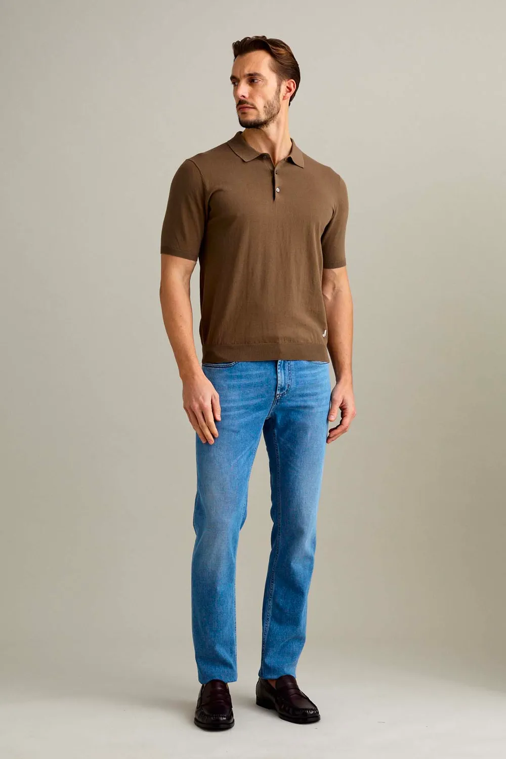 Jeckerson Jordan Slim Fit jeans blauw licht comfort