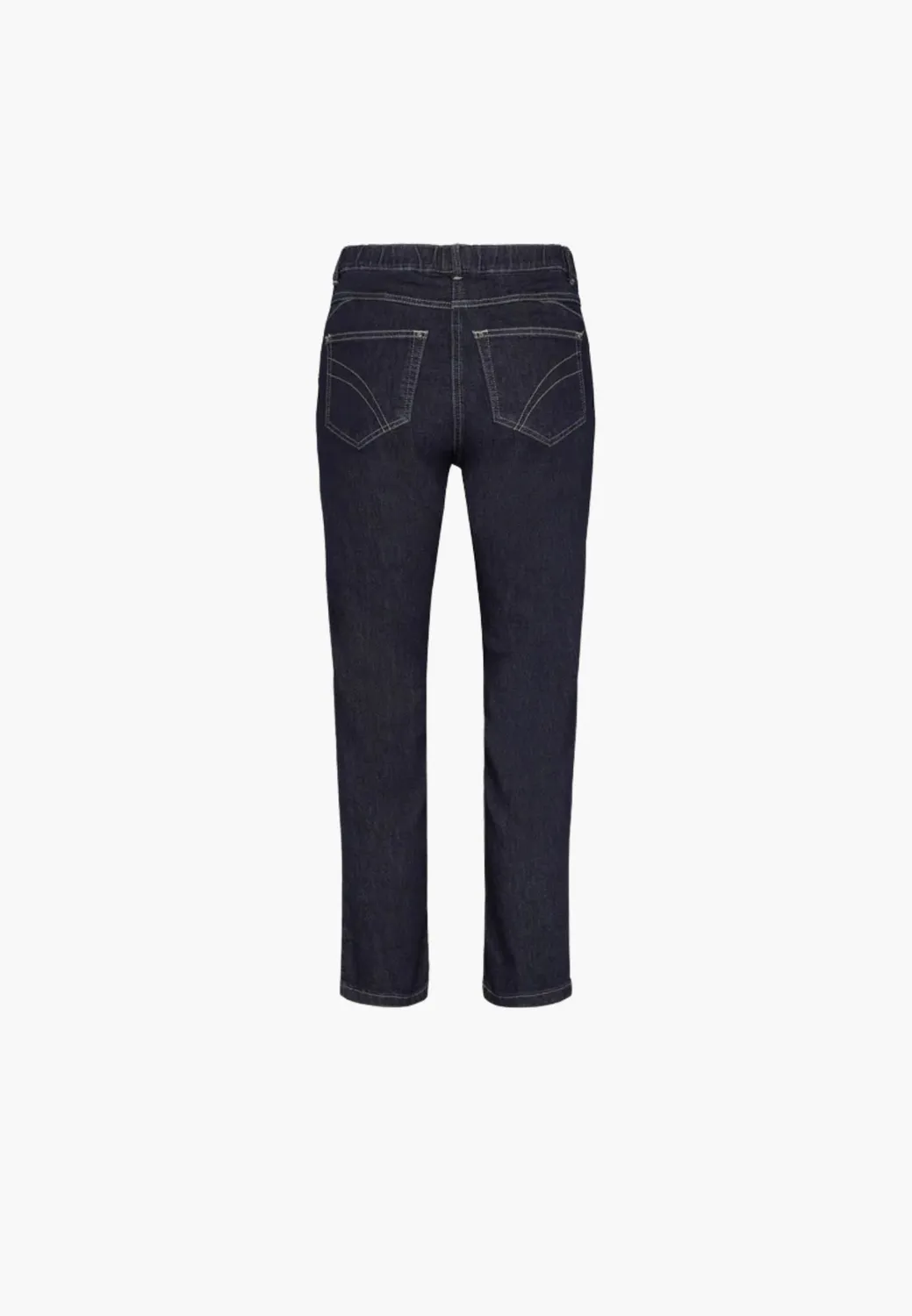 Laurie Hannah Regular XSL jeans Dark Blue Denim stretch