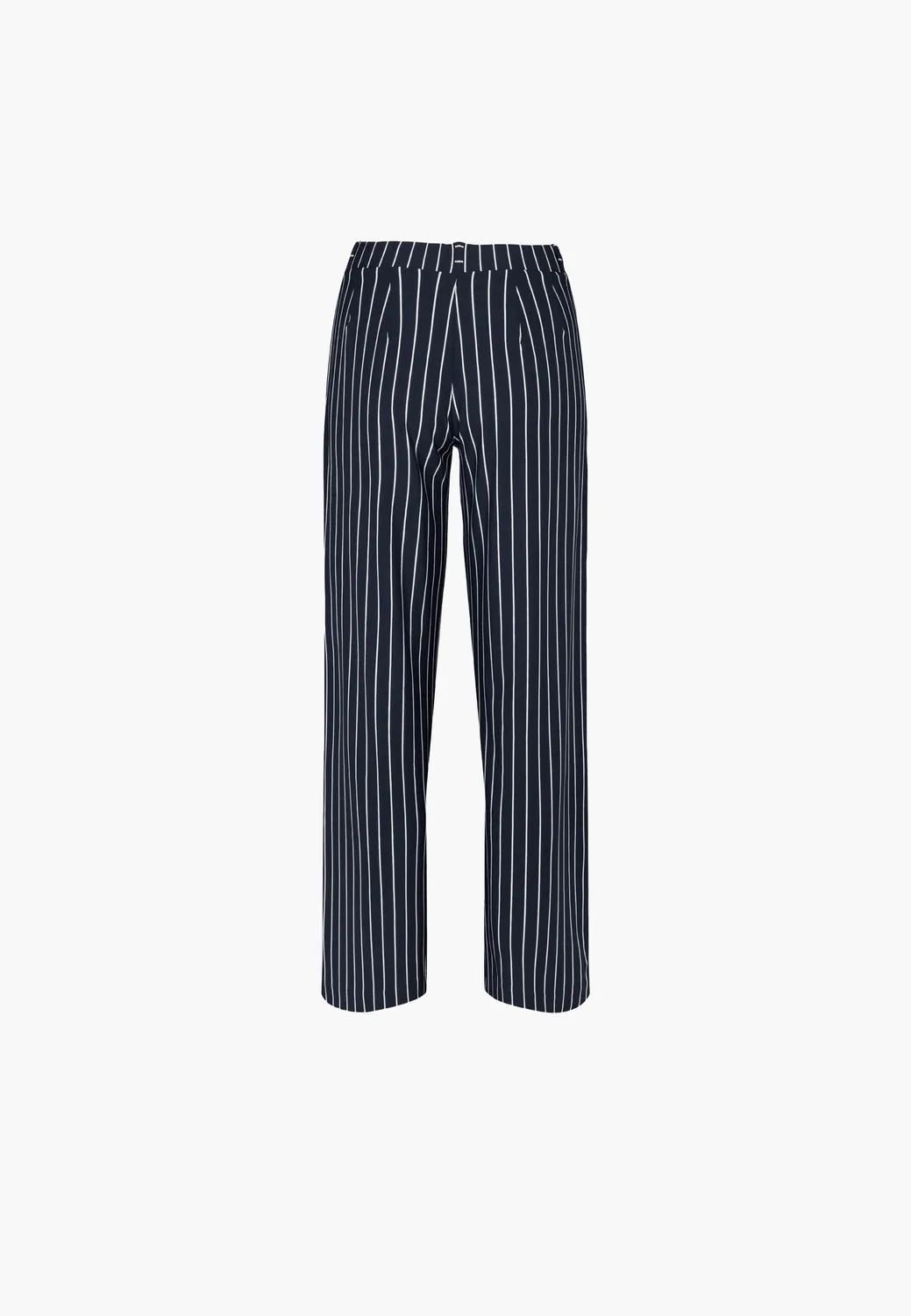 Laurie Donna Loose SL Broek Navy Stripe Dames