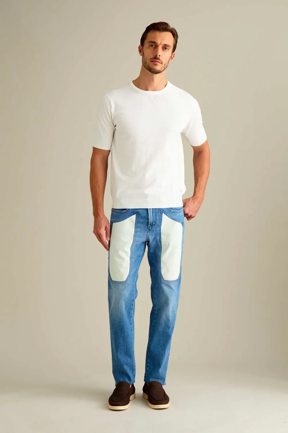 Jeckerson John Slim Fit Jeans Lichtblauw Alcantara