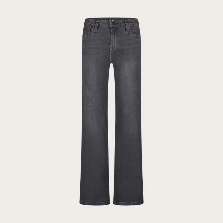 Florez Sophie Straight jeans Grey Wassing straight