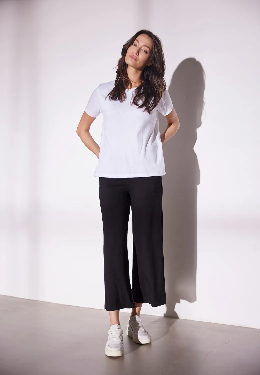Laurie Donna Loose CL 28364 damesbroek Black stretch