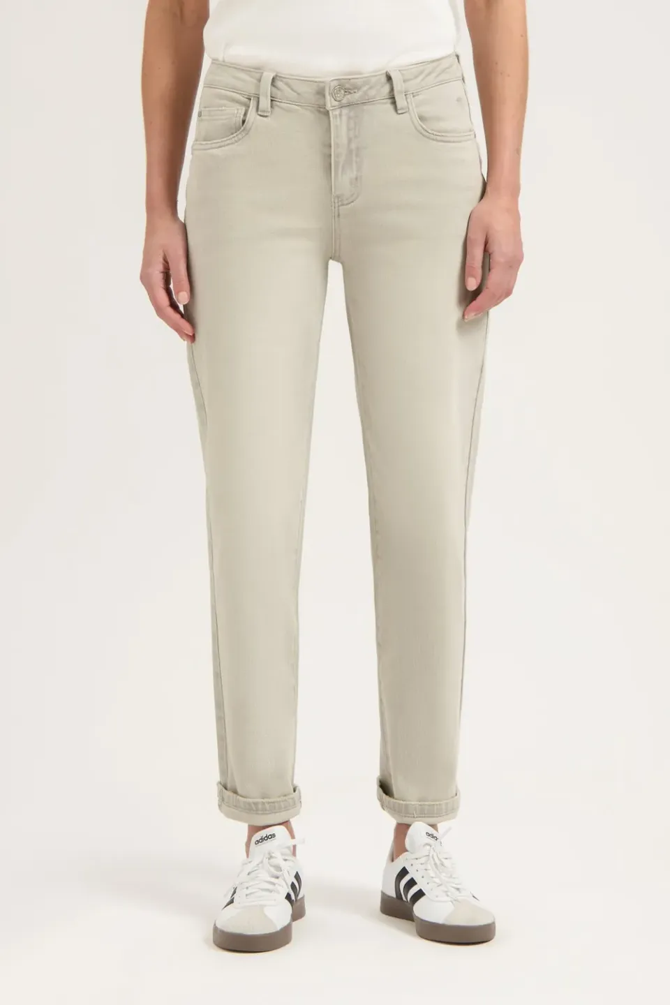 Florez Bond Straight jeans Tiger Grey relaxed