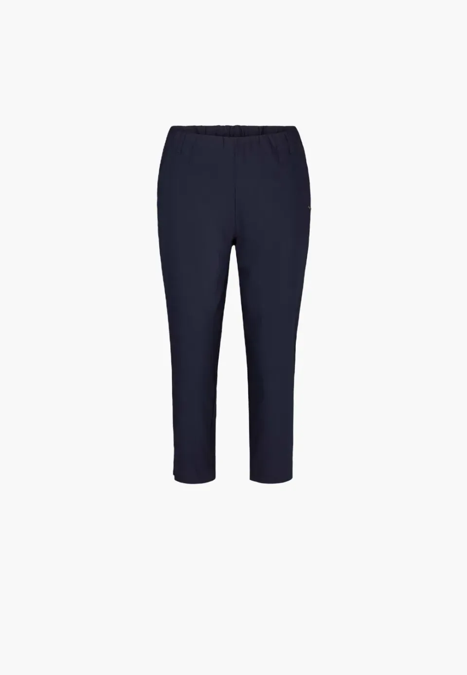 Laurie Elizabeth Slim Capri ML capri Navy stretch