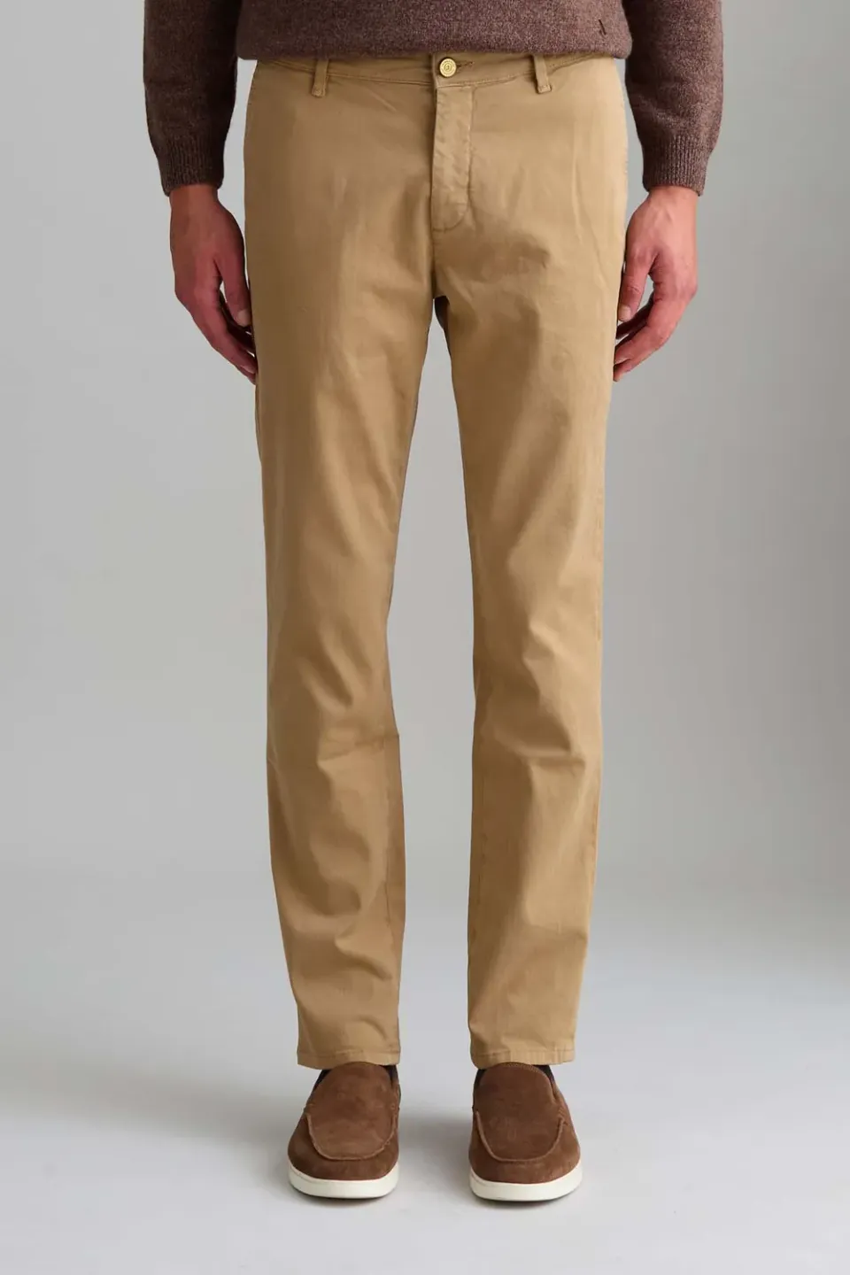 Jeckerson Jack chino slim fit hazelnootbruin katoen