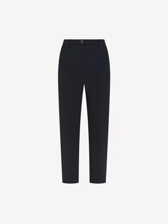 Nine In The Morning Magda MG68 bootcut broek dames navy