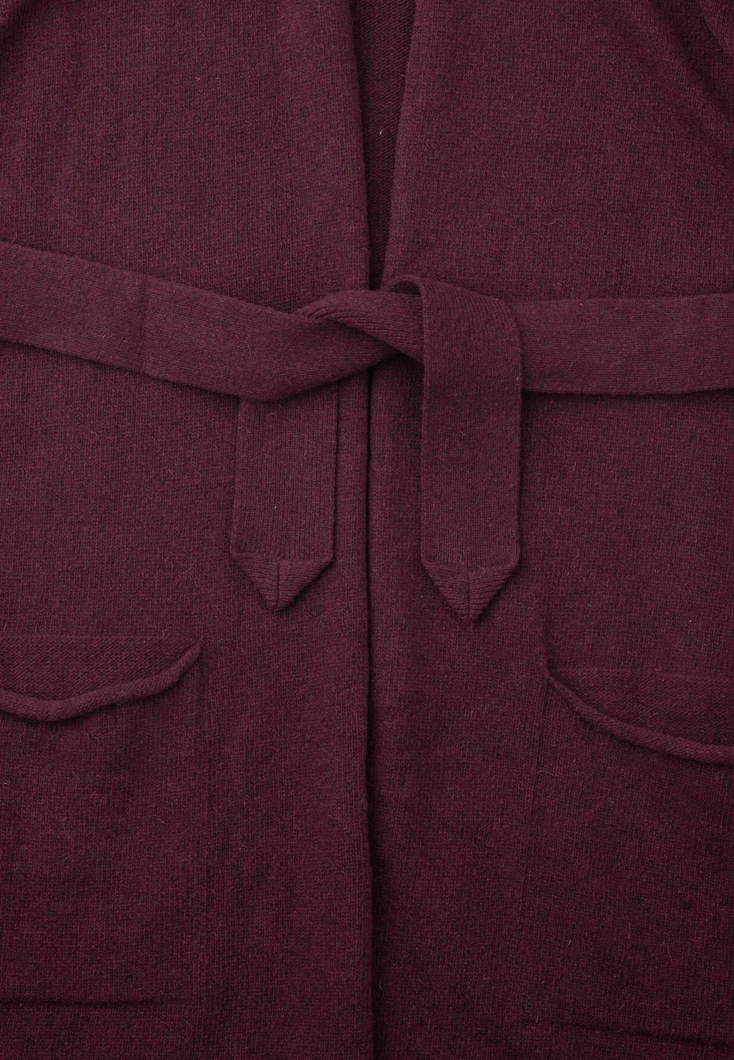 Laurie Iris Cardigan vest Zinfandel extra fijne wol